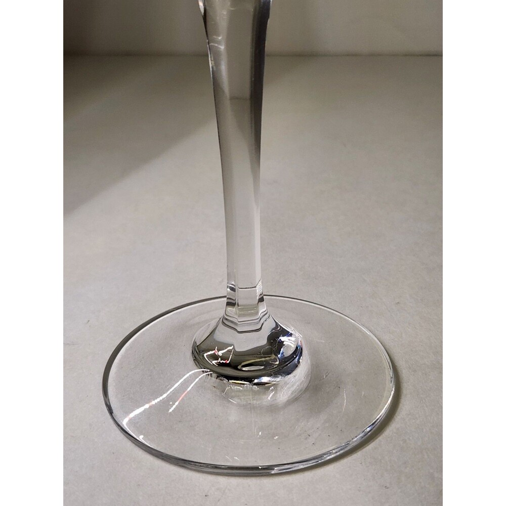 Set Of 5 Mikasa Flame D'Amore Water Goblets Glasses Wine 9" Discontinued - Picture 12 of 14